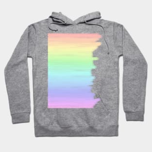 Watercolour rainbow Hoodie